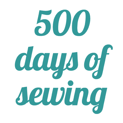 500 days of sewing