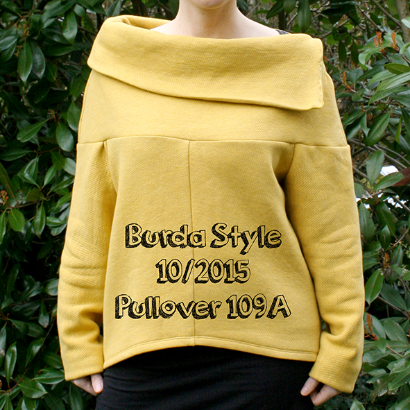 500 days of sewing: Burda Pullover